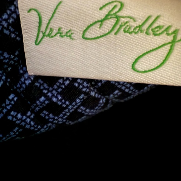 Retired Vintage Vera Bradley Nantucket Navy Large Duffle Bag - Picture 10 of 11